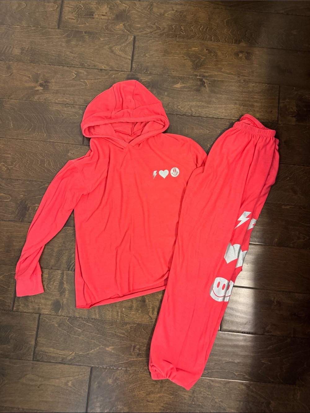 Chaser Kids Hot Pink Hoodie and Jogger Set